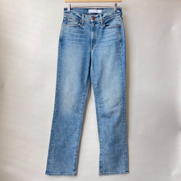 AYR The Sugar Straight Leg Jeans, medium wash, Size 27 - Picture 2 of 11